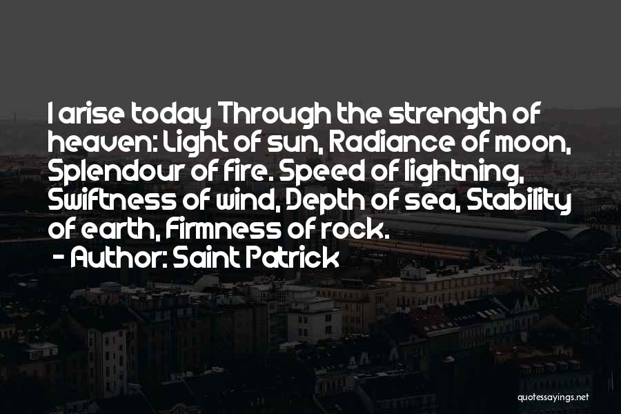 Earth Sun Moon Quotes By Saint Patrick