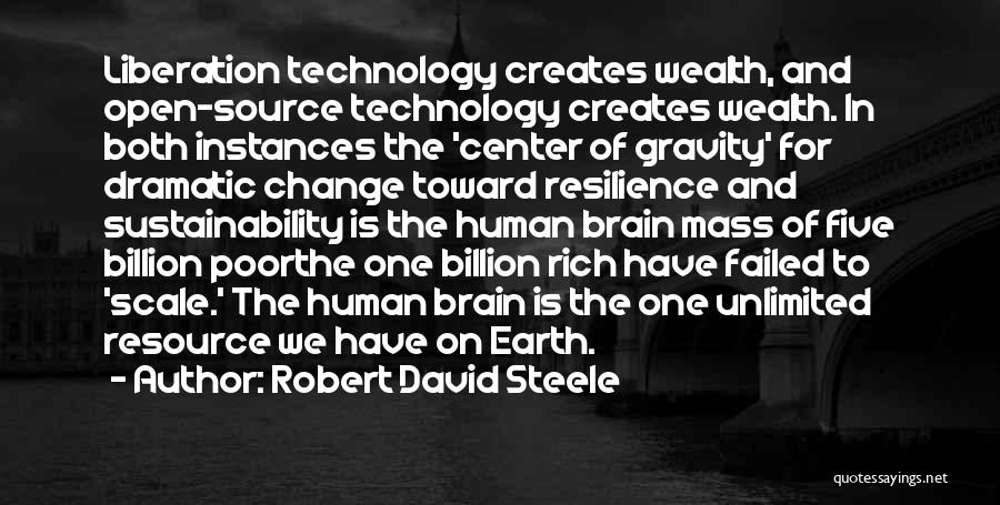 Earth Sustainability Quotes By Robert David Steele