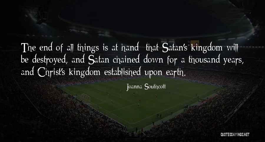 Earth That Quotes By Joanna Southcott Earth That Quotes By Joanna Southcott