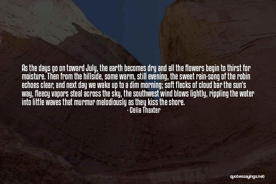 Earth Water Quotes By Celia Thaxter