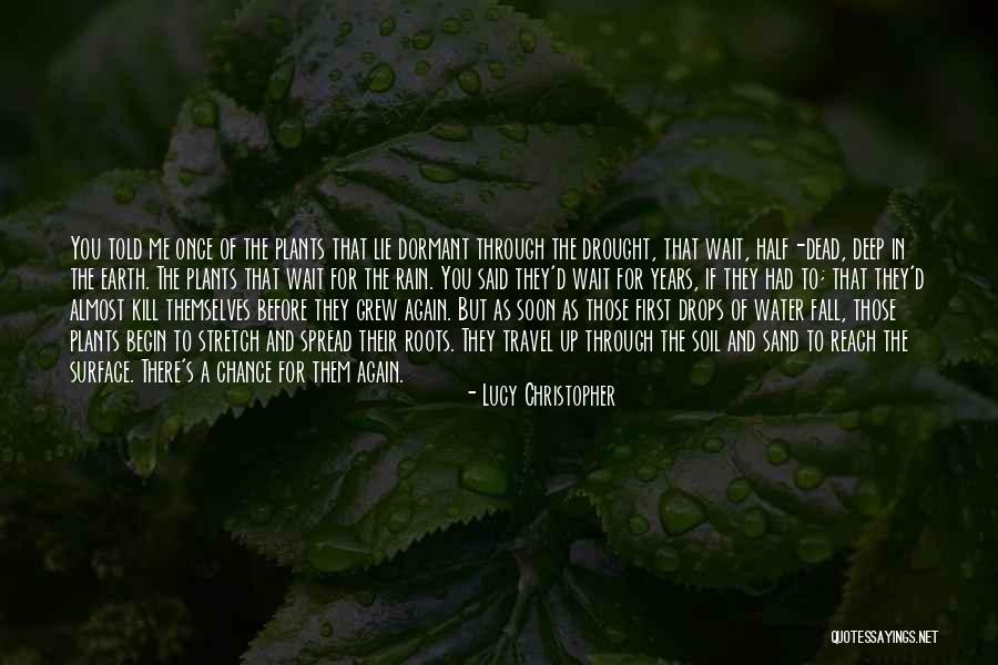 Earth Water Quotes By Lucy Christopher