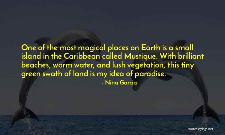 Earth Water Quotes By Nina Garcia