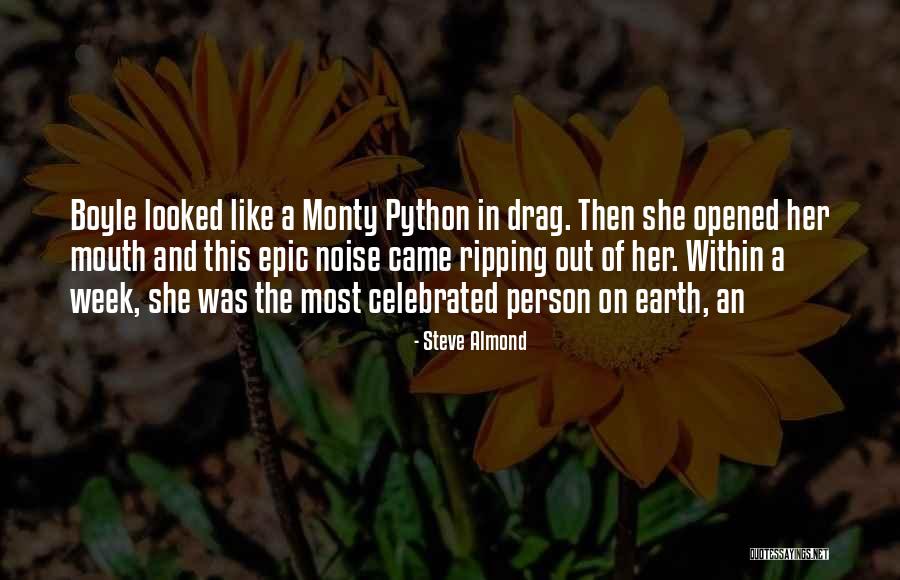 Earth Week Quotes By Steve Almond