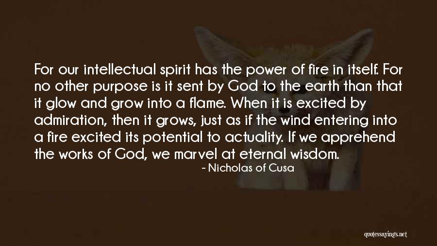 Earth Wind Fire Quotes By Nicholas Of Cusa