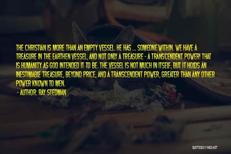 Earthen Quotes By Ray Stedman