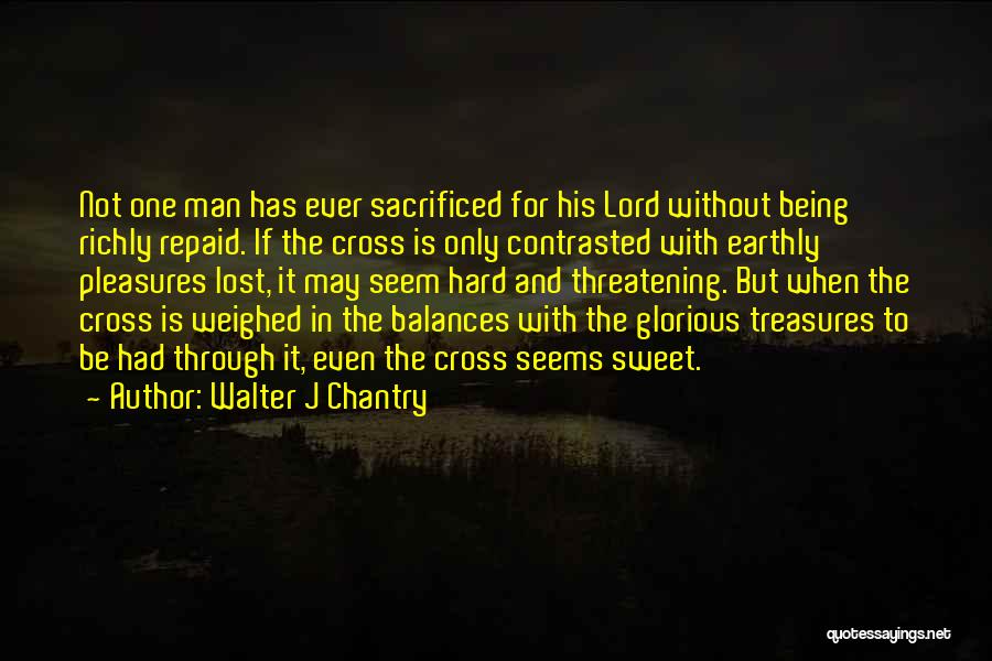 Earthly Treasures Quotes By Walter J Chantry