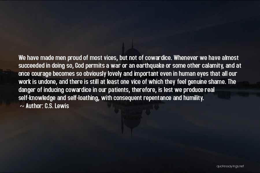 Earthquake Quotes By C.S. Lewis