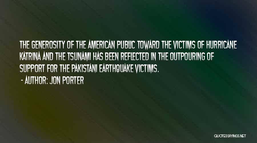 Earthquake Quotes By Jon Porter