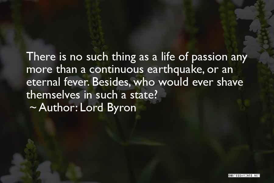 Earthquake Quotes By Lord Byron