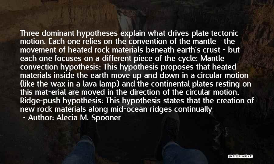 Earth's Mantle Quotes By Alecia M. Spooner