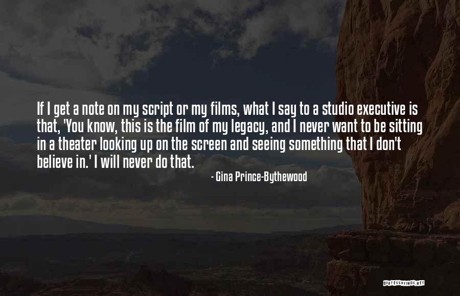 Earthwise Recycling Quotes By Gina Prince-Bythewood Earthwise Recycling Quotes By Gina Prince-Bythewood