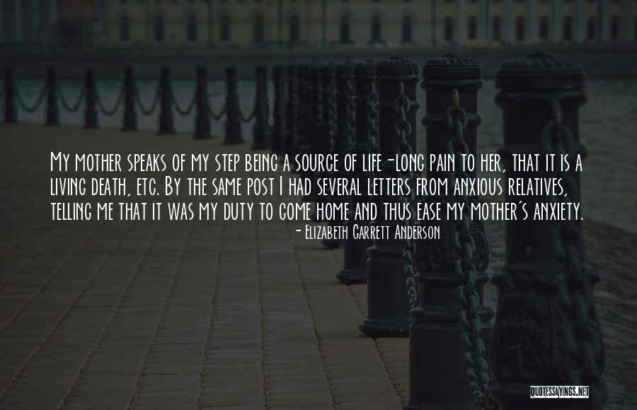 Ease My Pain Quotes By Elizabeth Garrett Anderson Ease My Pain Quotes By Elizabeth Garrett Anderson