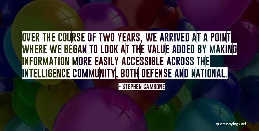 Easily Accessible Quotes By Stephen Cambone Easily Accessible Quotes By Stephen Cambone