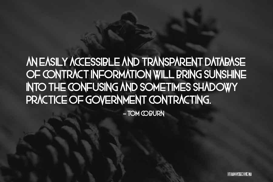Easily Accessible Quotes By Tom Coburn Easily Accessible Quotes By Tom Coburn