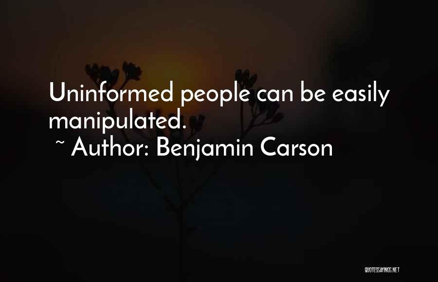 Easily Quotes By Benjamin Carson