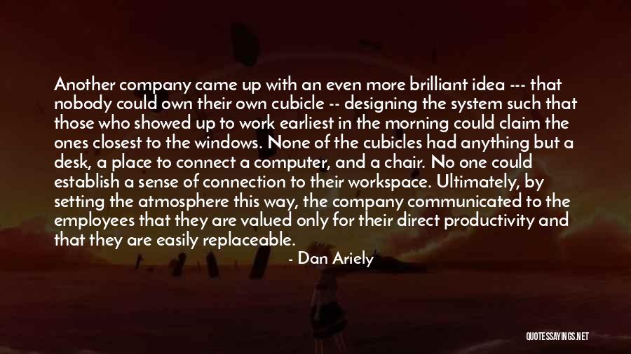 Easily Replaceable Quotes By Dan Ariely