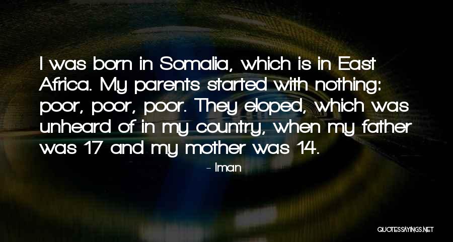 East Africa Quotes By Iman East Africa Quotes By Iman