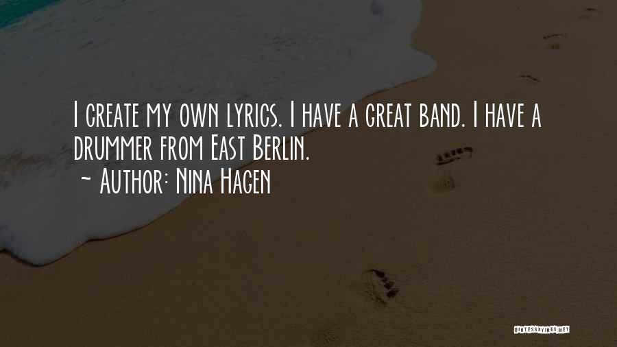 East Berlin Quotes By Nina Hagen