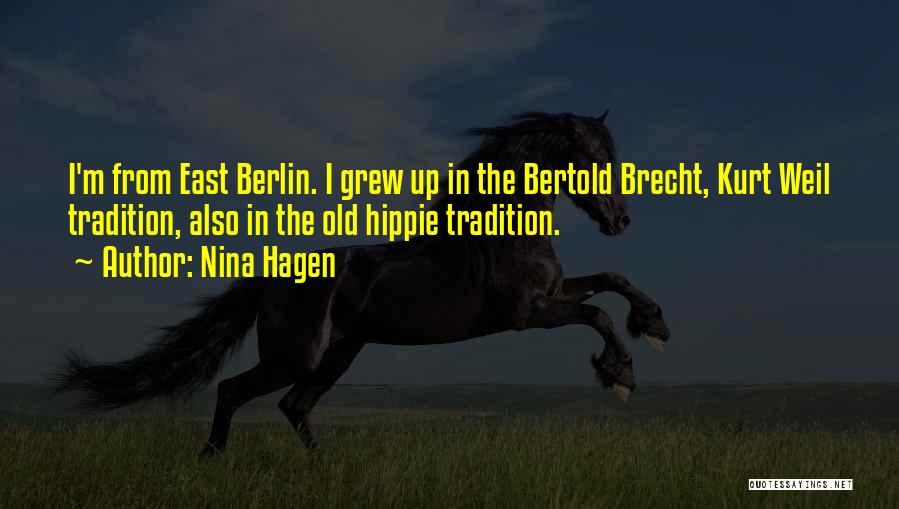 East Berlin Quotes By Nina Hagen