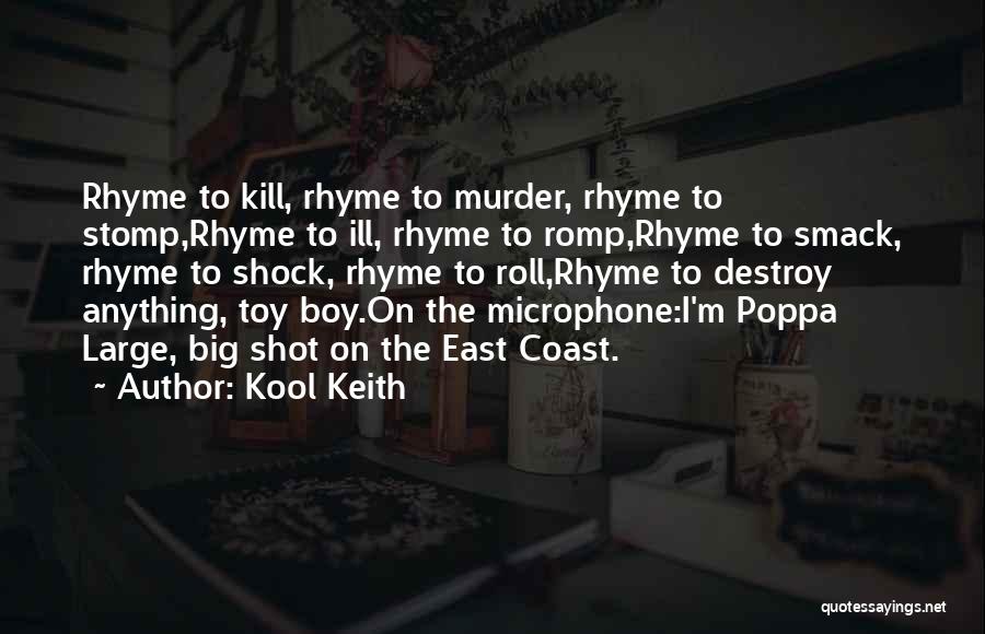 East Coast Rap Quotes By Kool Keith