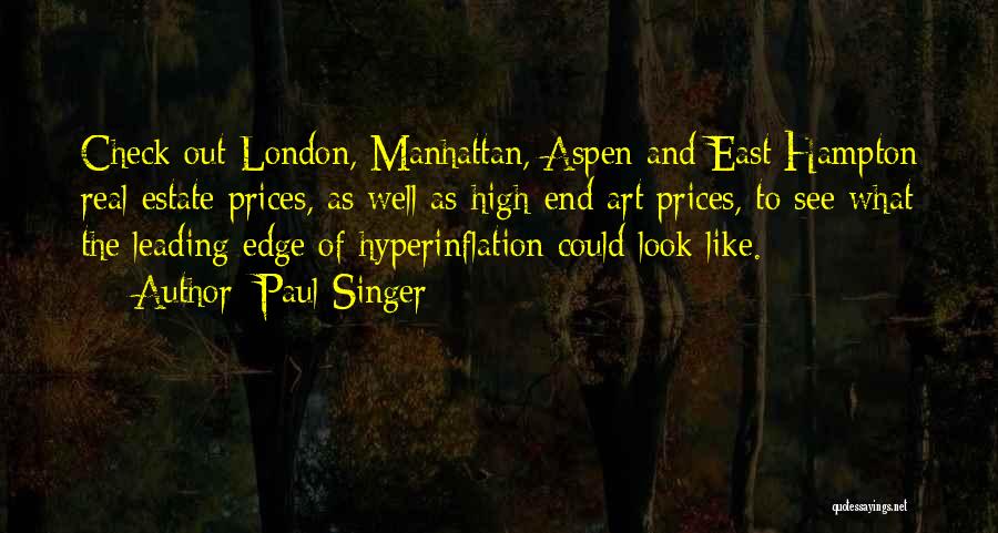 East End Quotes By Paul Singer