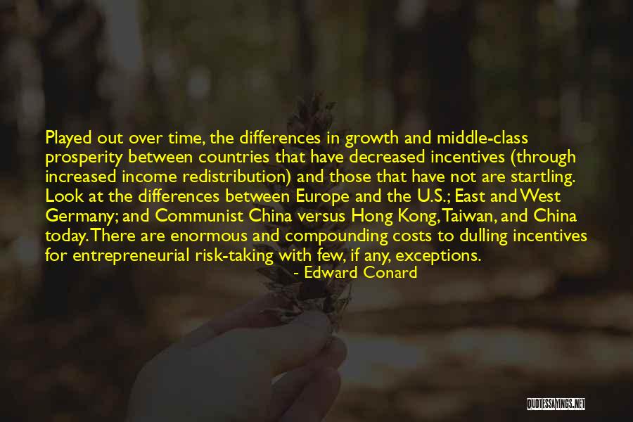 East Versus West Quotes By Edward Conard East Versus West Quotes By Edward Conard