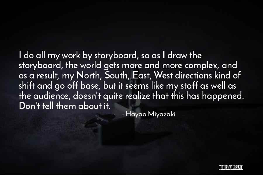 East Versus West Quotes By Hayao Miyazaki East Versus West Quotes By Hayao Miyazaki
