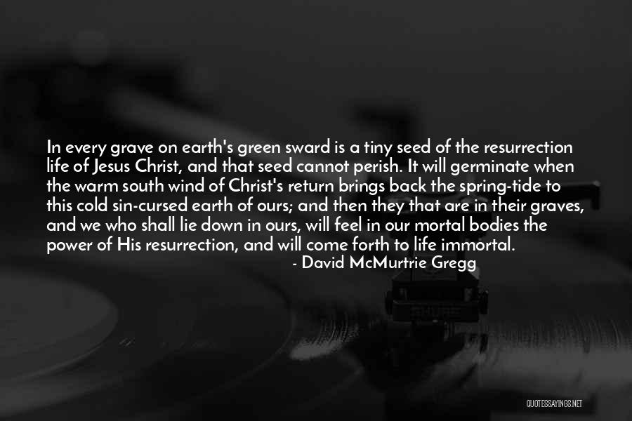 Easter And Spring Quotes By David McMurtrie Gregg