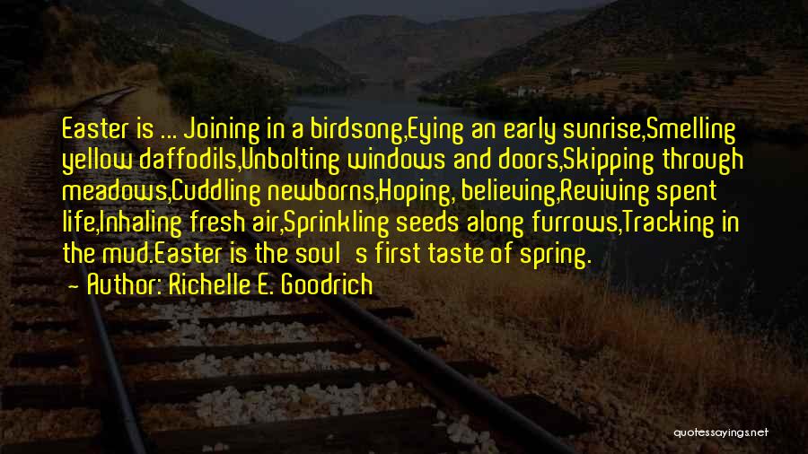 Easter And Spring Quotes By Richelle E. Goodrich