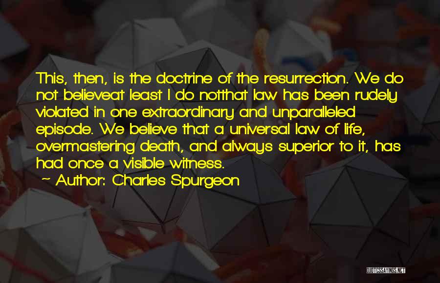 Easter And The Resurrection Quotes By Charles Spurgeon