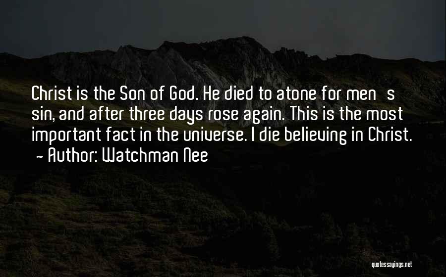 Easter Quotes By Watchman Nee