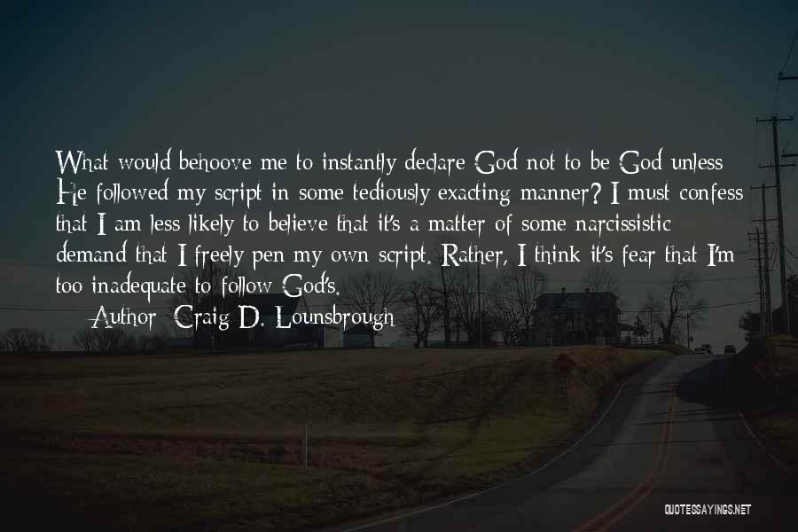 Easter Resurrection Quotes By Craig D. Lounsbrough