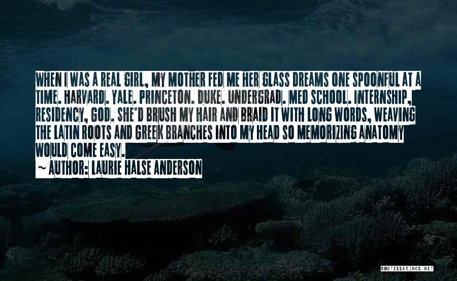Easy Girl Quotes By Laurie Halse Anderson