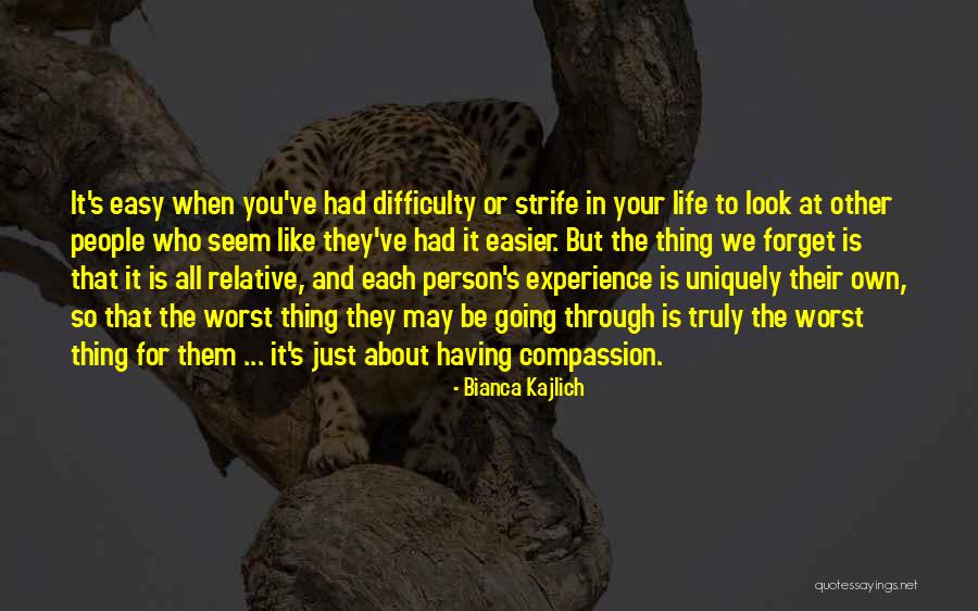 Easy Going People Quotes By Bianca Kajlich Easy Going People Quotes By Bianca Kajlich