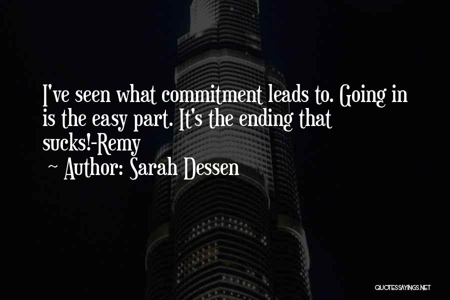 Easy Going Quotes By Sarah Dessen