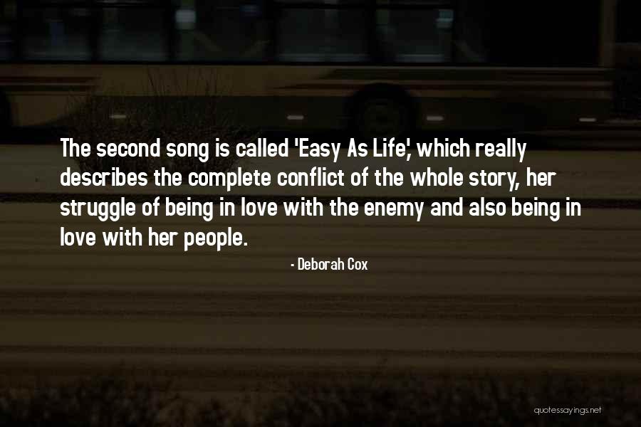 Easy Life Quotes By Deborah Cox