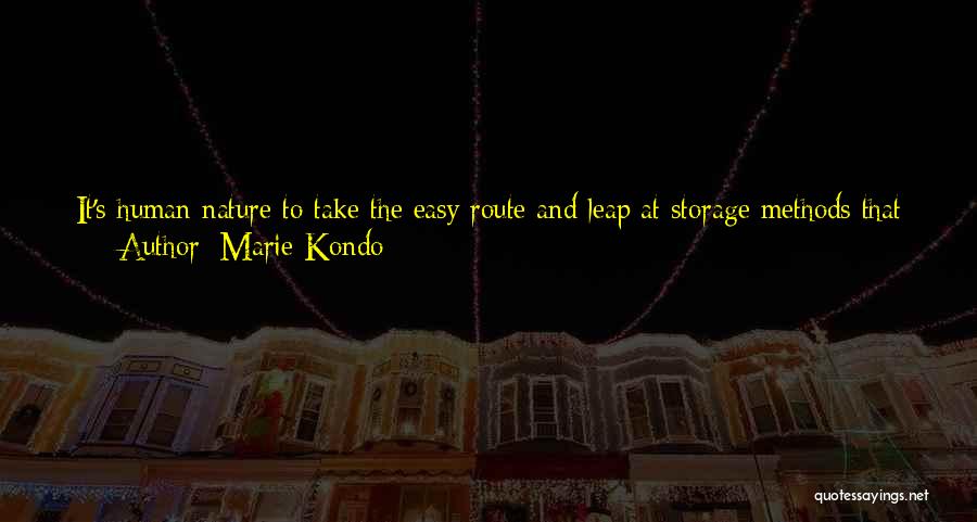 Easy Route Quotes By Marie Kondo