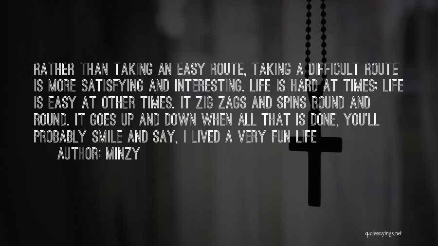 Easy Route Quotes By Minzy