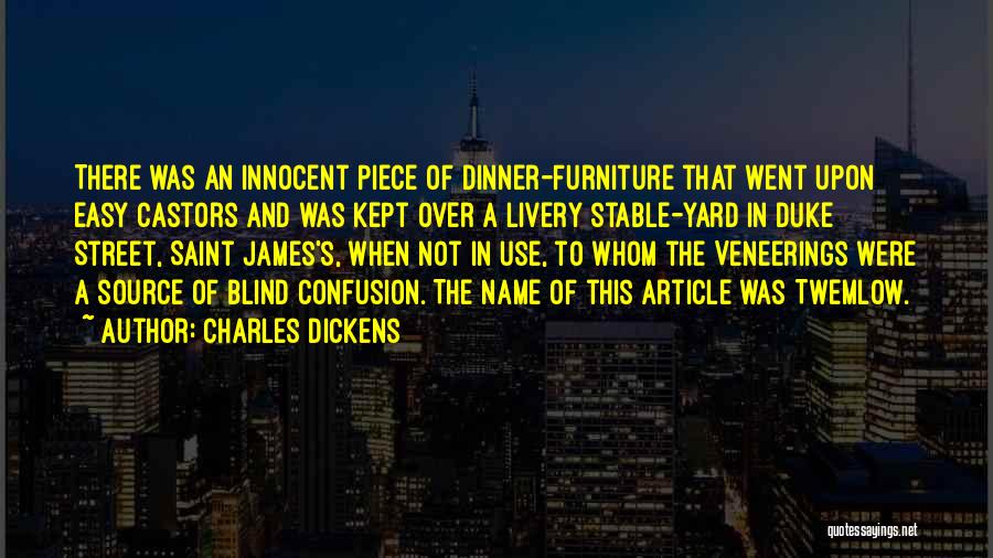 Easy Street Quotes By Charles Dickens