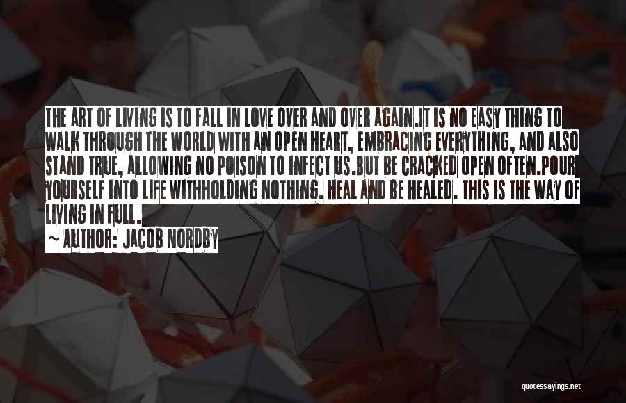 Easy To Fall In Love Quotes By Jacob Nordby
