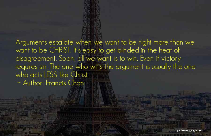 Easy To Get Love Quotes By Francis Chan