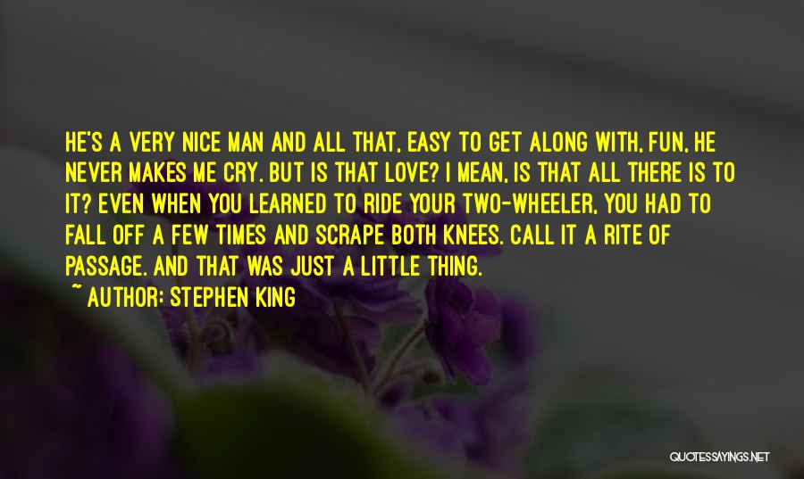 Easy To Get Love Quotes By Stephen King