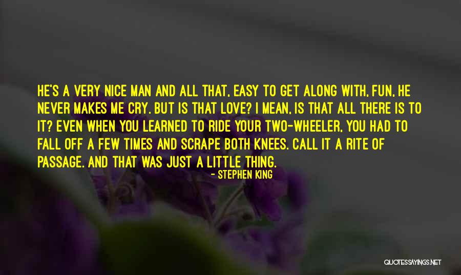 Easy To Get Love Quotes By Stephen King