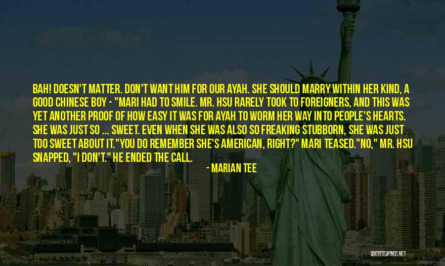 Easy To Smile Quotes By Marian Tee Easy To Smile Quotes By Marian Tee