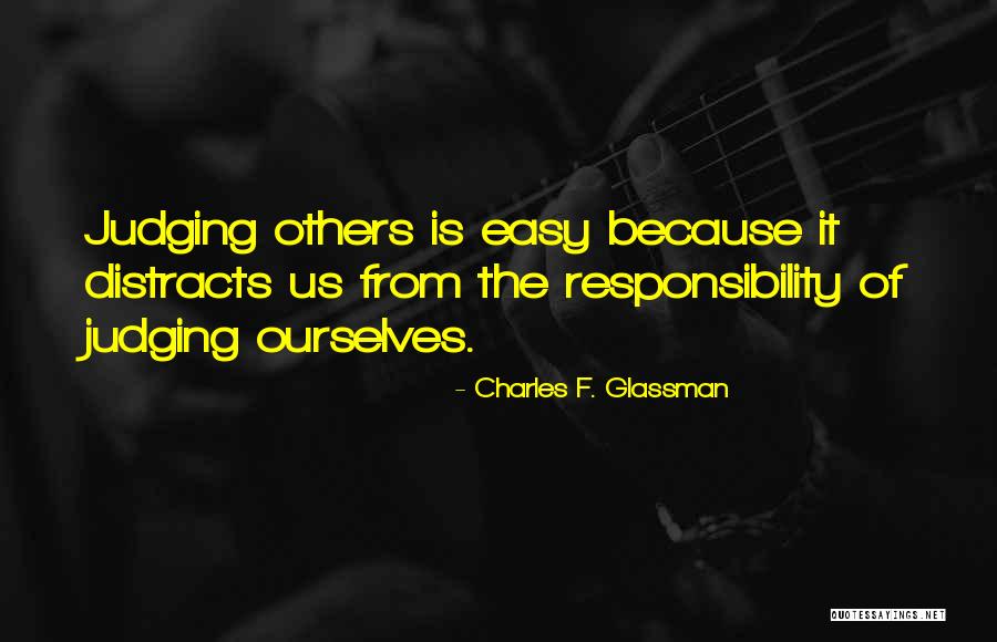 Easy Way Quote Quotes By Charles F. Glassman Easy Way Quote Quotes By Charles F. Glassman