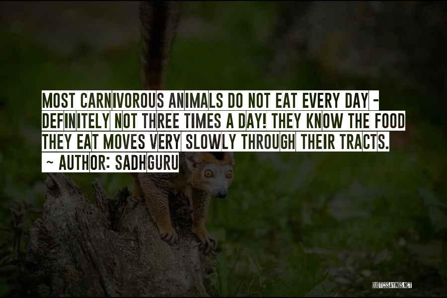 Eat Slowly Quotes By Sadhguru