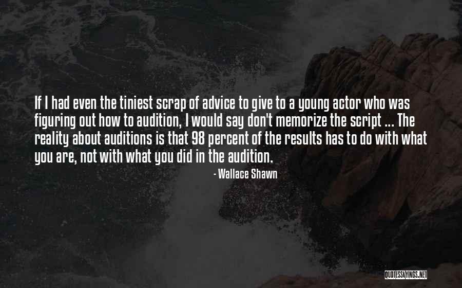 Eating Disorder Awareness Quotes By Wallace Shawn