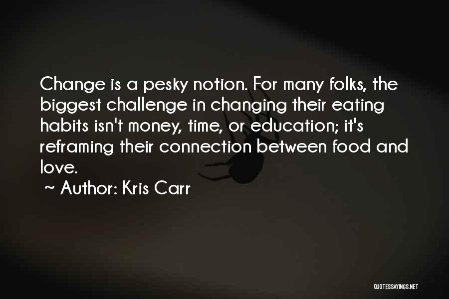 Eating Habit Quotes By Kris Carr