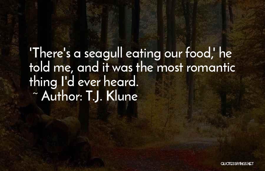 Eating Humor Quotes By T.J. Klune