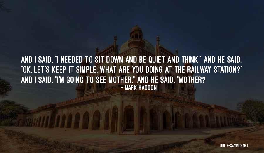 Eating In Egypt Quotes By Mark Haddon Eating In Egypt Quotes By Mark Haddon